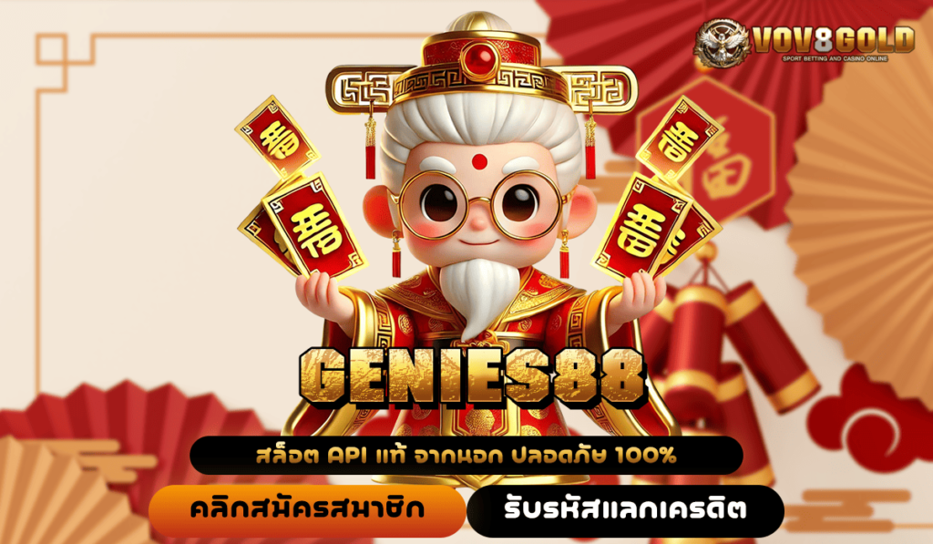 GENIES88 ทางเข้า สุดยอดเว็บทำเงินทุบสถิติแตกไวเบอร์ 1 ในไทย