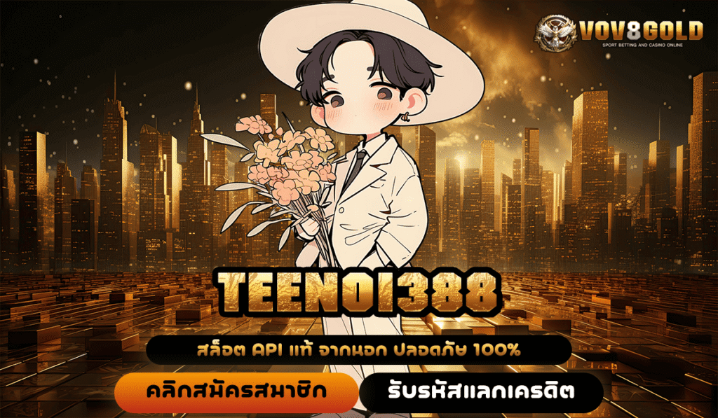 TEENOI388 ทางเข้าหลัก สล็อตทุกค่าย แตกหนัก จ่ายจริง อันดับหนึ่ง