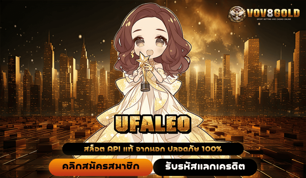 UFALEO ทางเข้าเดียว สล็อตแตกง่าย เกมลิขสิทธิ์แท้ ทำกำไรเร็ว
