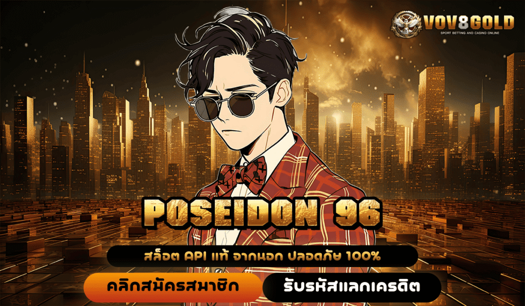 POSEIDON 96 ทางเข้าแท้ สล็อตค่ายใหญ่ จ่ายหนัก แจกจริง แตกง่ายที่สุด